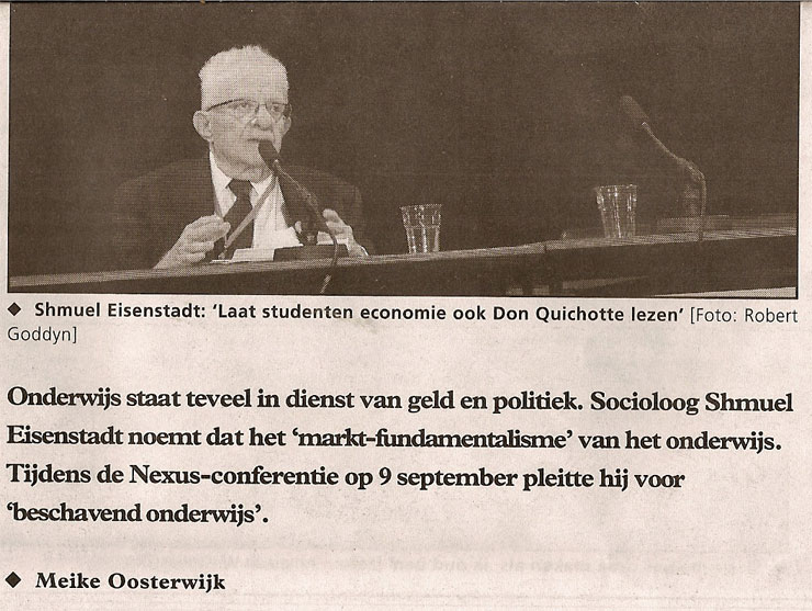 Onderwijs tegen barbarij