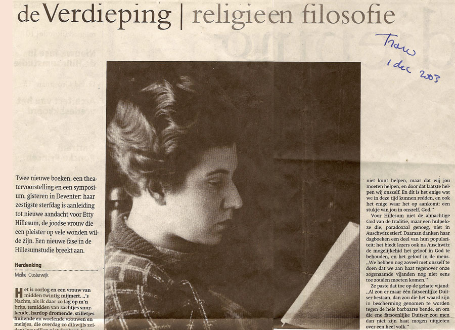 Etty Hillesum