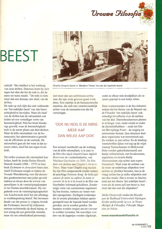 Het redelijke beest